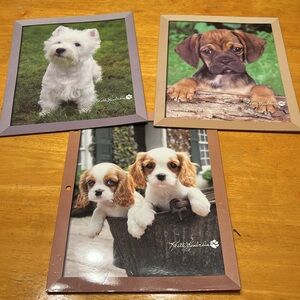 Vintage Keith Kimberlin Puppy Folders. New